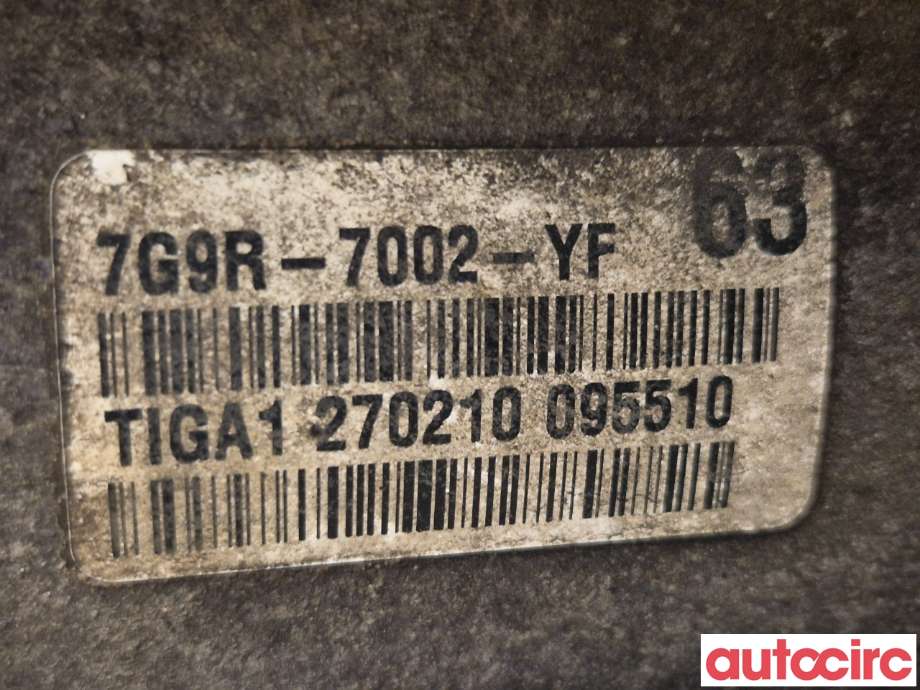 Girkasse manuell 6-trinn til Ford Mondeo 2007-2010 (Type IV, Fase 1)  (FORD|1700853|MMT6|RM7G9R-7002-YF)
