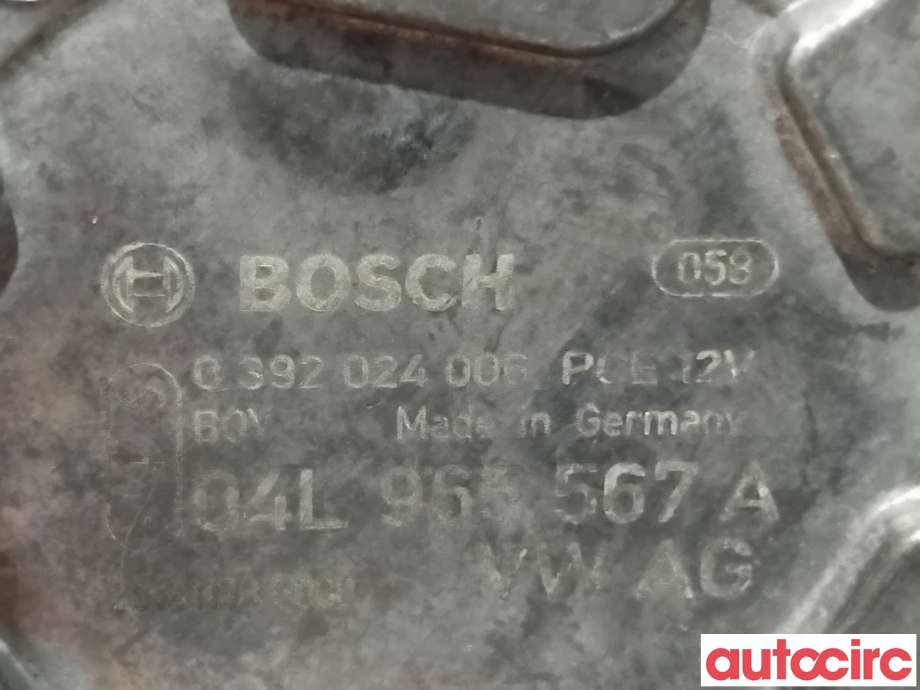 Sirkulasjonspumpe til VW Passat 2015-2019 (Fase 1) (B8) (B8) (VOLKSWAGEN|04L965567A|0392024006)