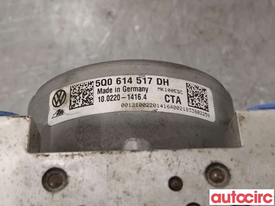 ABS sentral til VW Passat 2015-2019 (Fase 1) (B8) (B8) (VOLKSWAGEN|5Q0614517DH|100916-53633|5Q0614517FM)