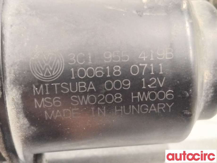Viskermotor frontrute til VW Passat 2005-2010 (B6) (B6) (VOLKSWAGEN|3AB955023A|A3689-856|3C1955023G)