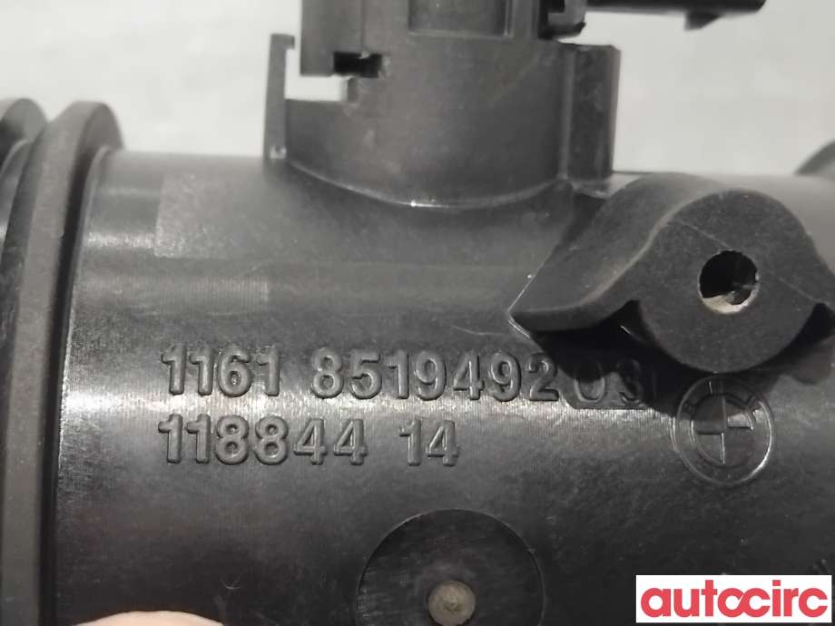 Sensor innsugsluft til BMW 3-Serie 2012-2018 (F30/F31/F34) (F30/F31/F34) (BMW|11618519492|11884414)