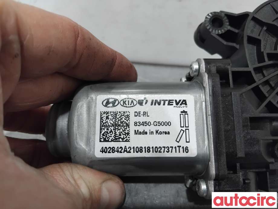 Ruteheis venstre bak til Kia Niro 2021-->>  (KIA|83450G5000|402842A|83450-G5000)