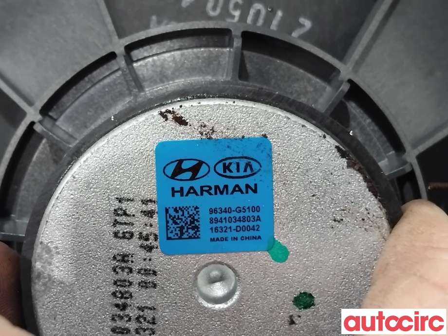 Bilstereo høyttaler til Kia Niro 2021-->>  (KIA|96340G5100||96340-G5100)