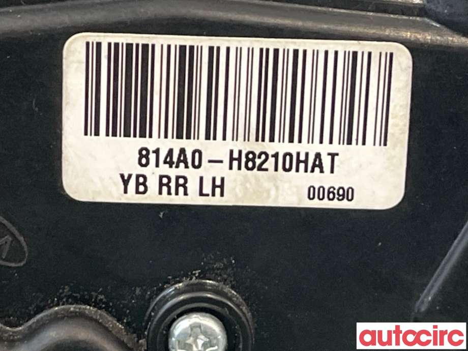 Låsekasse venstre bak til Kia Rio 2017-->> Type IV  (KIA|81410H8010||814A0-H8210)