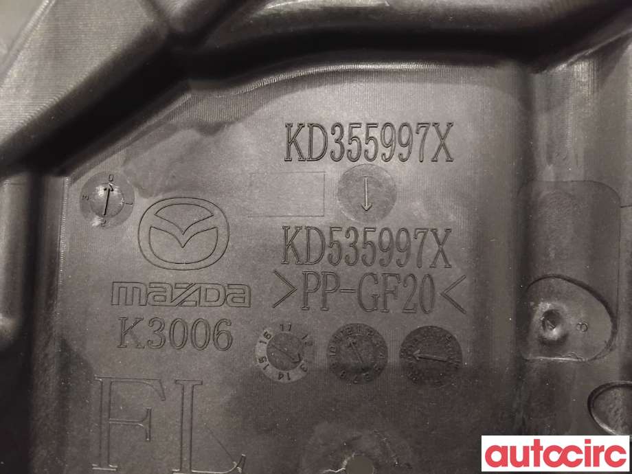 Ruteheis til Mazda CX-5 2012-2017 (Type I)  (MAZDA|KD53-59-590||KD535997X)