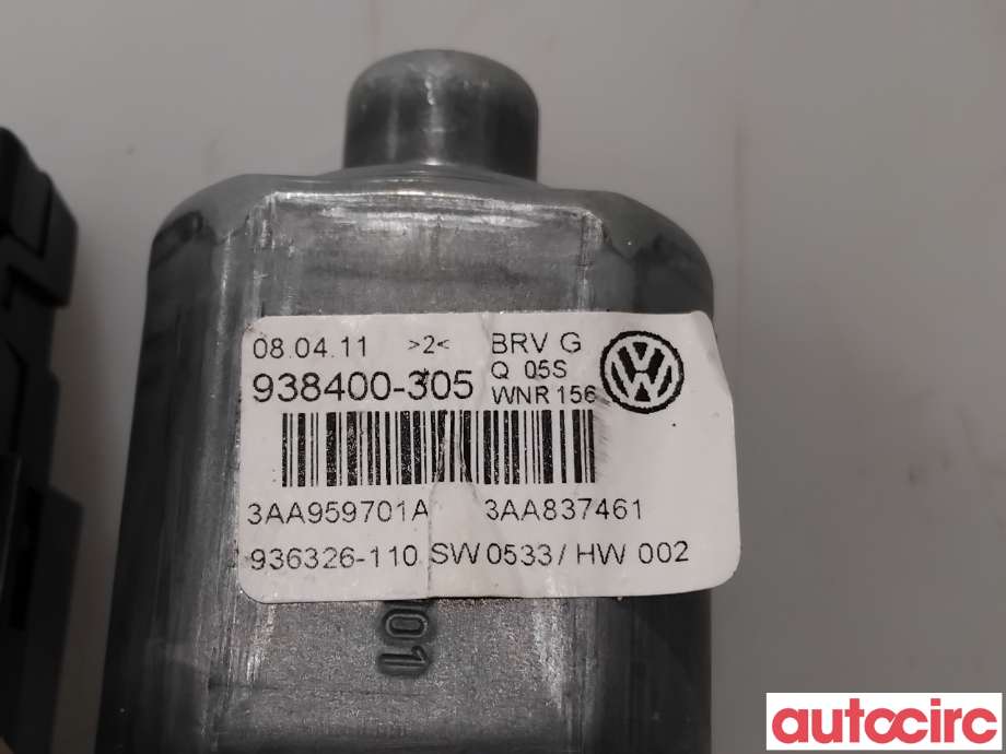 Ruteheis venstre foran til VW Passat 2011-2015 (B7) (B7) (VOLKSWAGEN|3AA959701A|938400-305|3AA998701)