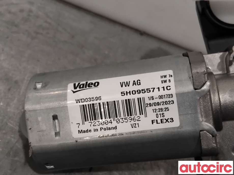 Viskermotor bakrute til VW ID.4 2020-->>  (VOLKSWAGEN|5H0955711A|WD03596|5H0955711C)