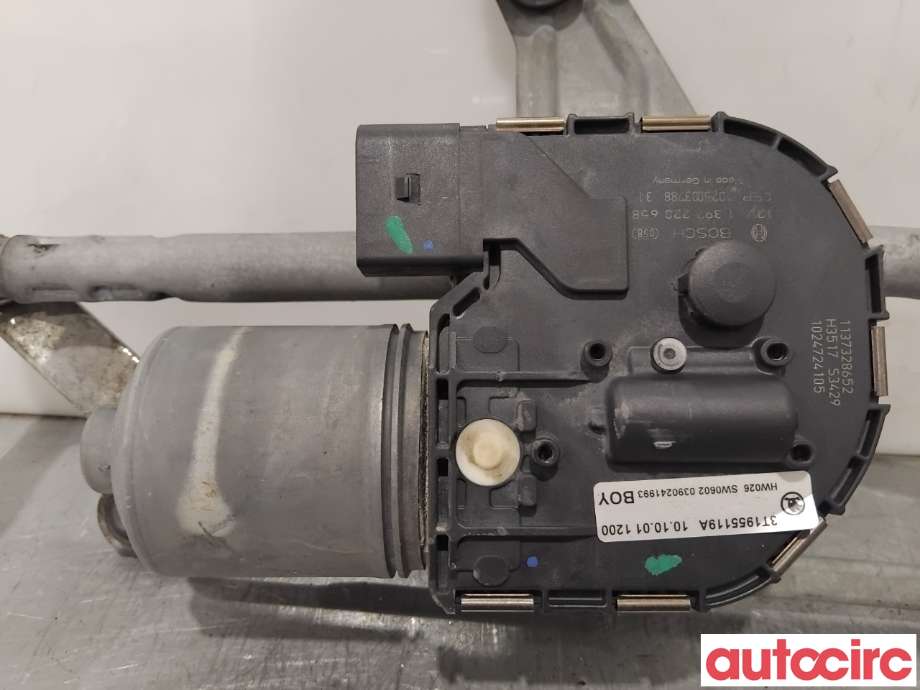 Viskermotor frontrute til Škoda Superb 2008-2015 (Type II)  (SKODA|3T1955023|1397220658|3T1955023A)