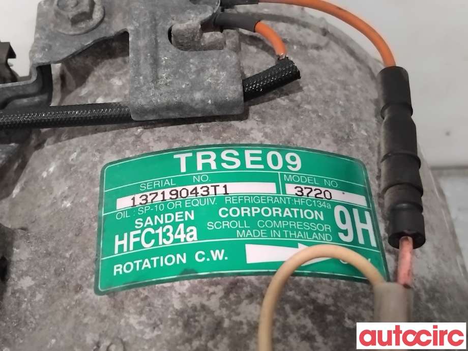 Aircondition kompressor til Honda CR-V 2012-2018 (Type IV)  (HONDA|38810-R6F-G21|TRSE093720|)