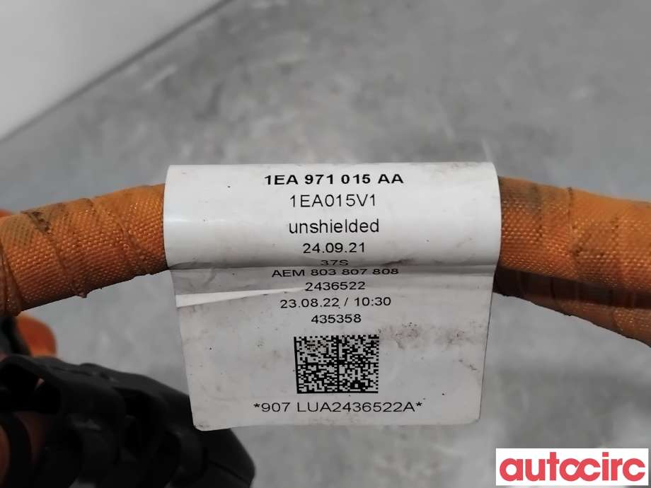 Kabel høy volt (HV) hybrid til Škoda Enyaq 2021-->> (SKODA|1EA971015AA|)