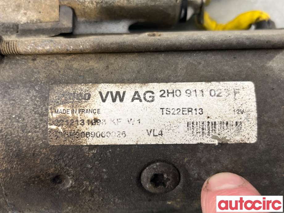Starter diesel til VW Amarok 2010-2016 (Type I, Fase 1) (VOLKSWAGEN|2H0911023FX|TS22ER13|2H0911023NX)