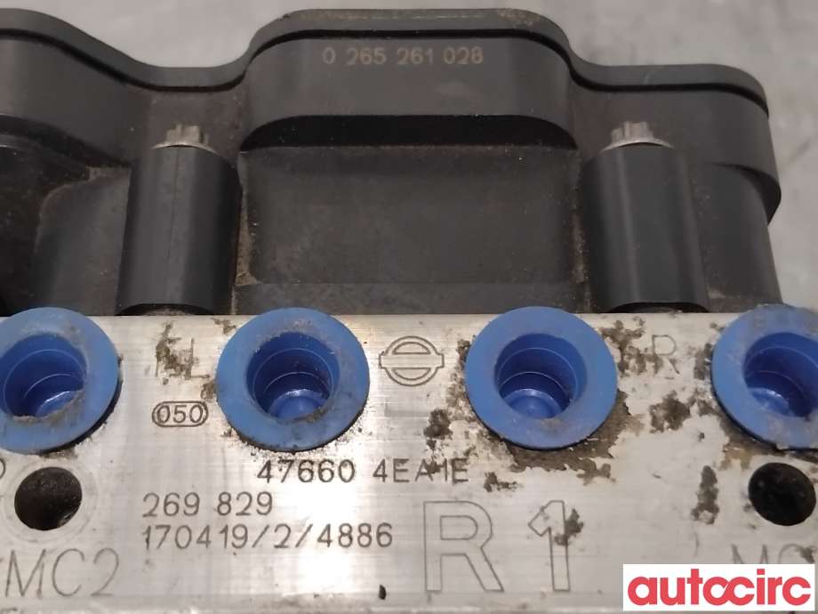 ABS sentral til Nissan Qashqai 2014-2021 (Type II)  (NISSAN|476604EA5E|0265261028|476604EA1E)