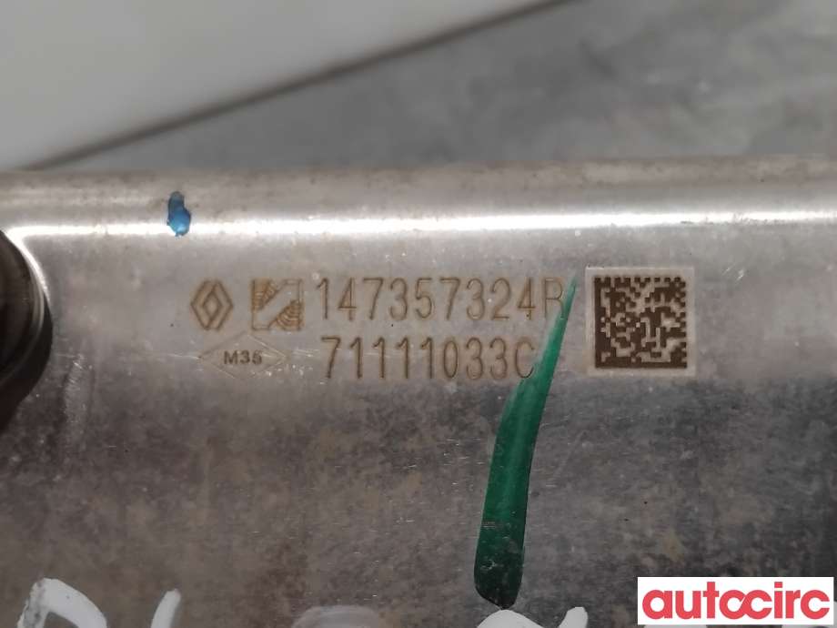 EGR-kjøler til Nissan Qashqai 2014-2021 (Type II)  (NISSAN|1473500QAV||147357324R)