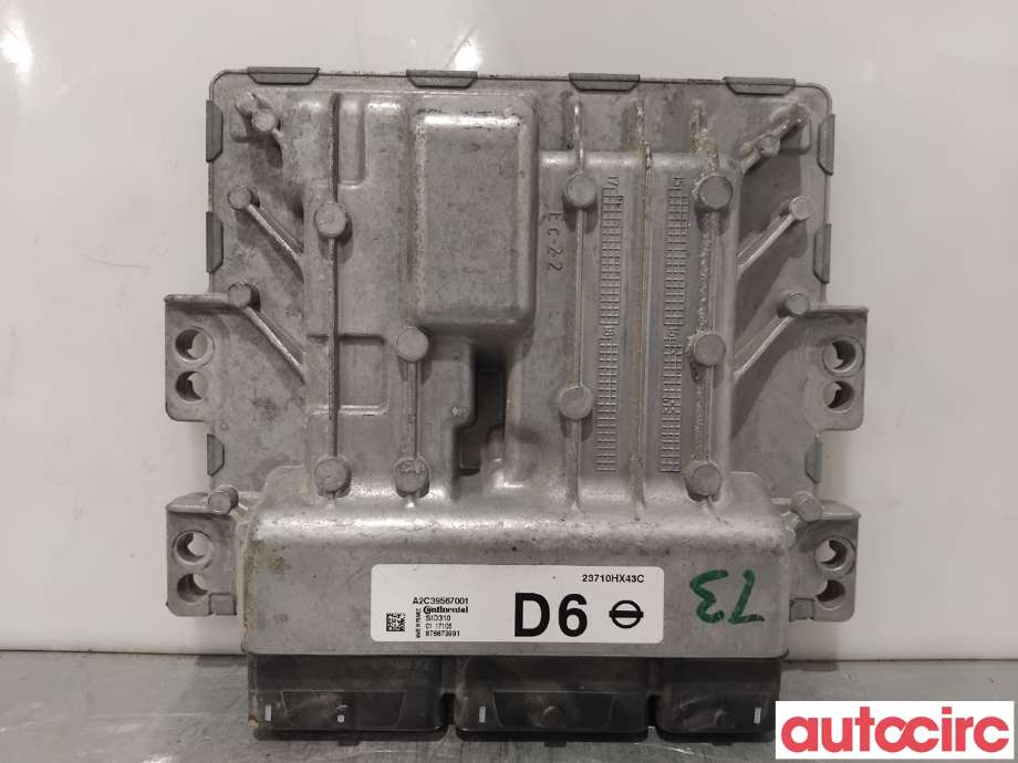 Styreenhet motor til Nissan Qashqai, 2014-2021 (Type II)  (NISSAN|23710HX43C)
