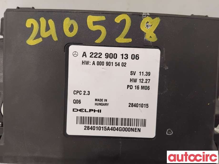 Styreenhet diverse til Mercedes GLC 2015-2022 (X253) (X253) (MERCEDES|A2229001306|28401015)