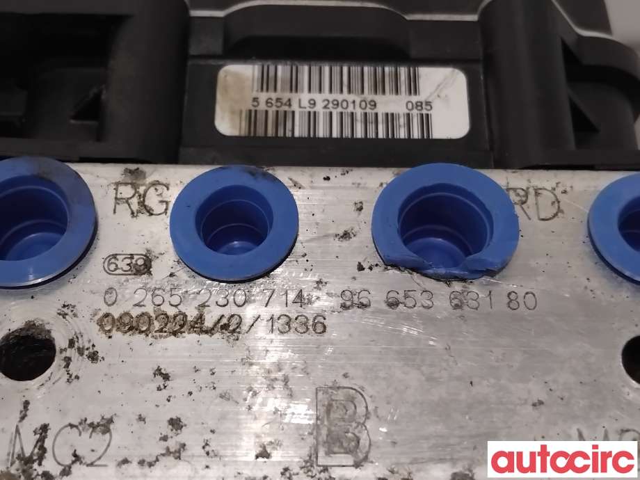 ABS sentral til Peugeot 308 2007-2011 (Type I, Fase 1) (PEUGEOT|4541LK|0265230714|1607126280)
