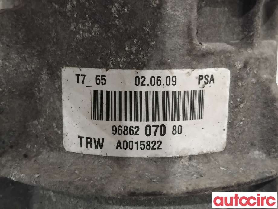Servo pumpe elektrisk til Peugeot 308 2007-2011 (Type I, Fase 1)  (PEUGEOT|4007RE|A0015822|9686207080)