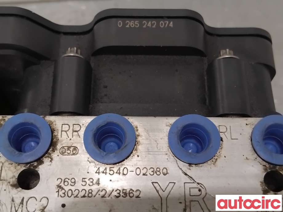 ABS sentral til Toyota Auris 2013-2015 (Type II, Fase 1)  (TOYOTA|4405002670|0265242074|44540-02380)