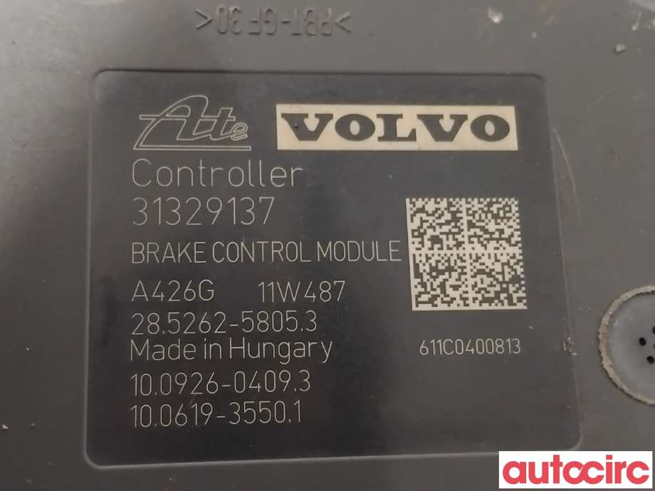 ABS sentral til Volvo V60 2010-2013 (Type I, Fase 1)  (VOLVO|31329138|100212-05434|31329137)