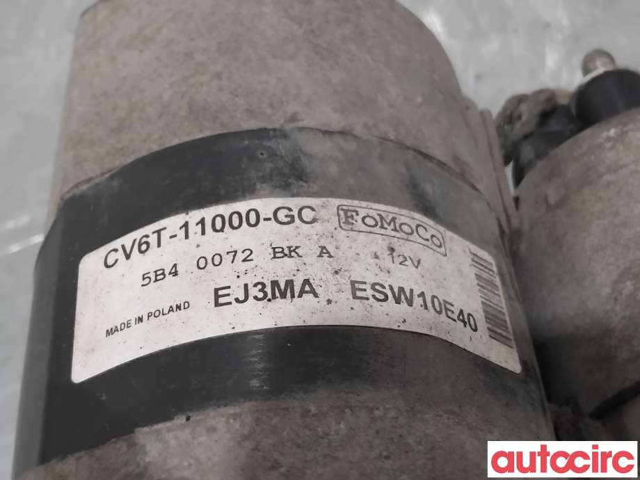 Starter til Ford Focus 2011-2014 (Type III, Fase 1)  (FORD|2380314|ESW10E40|CV6T-11000-GC)