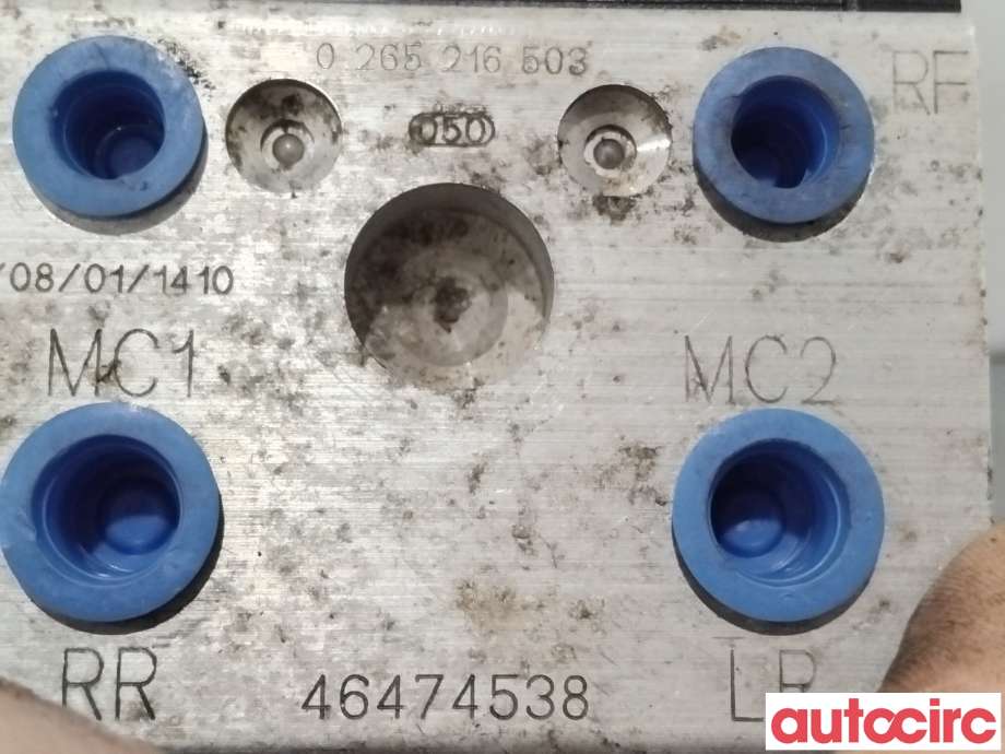 ABS sentral til Fiat Barchetta 1996-2006  (FIAT|71714726|0265216503|46474538)