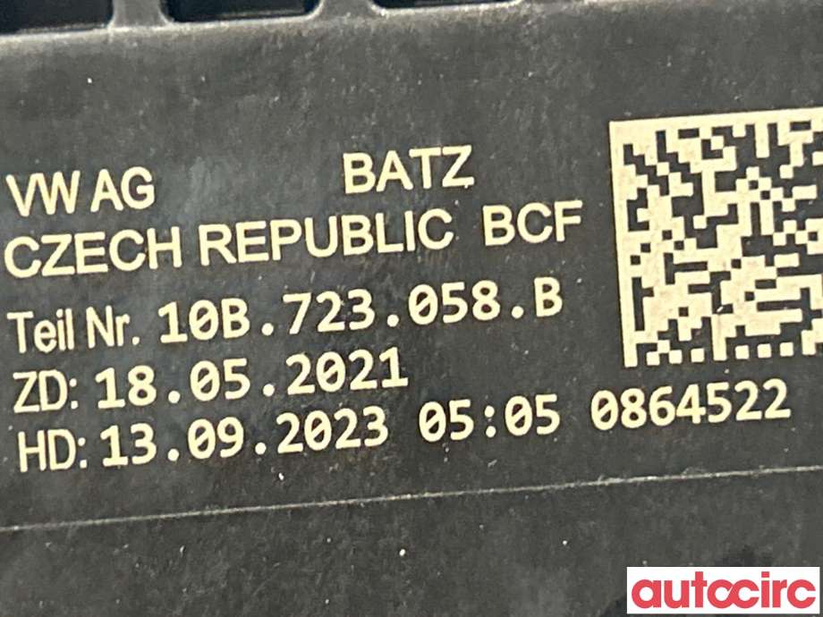 Pedal gass/brems/clutch til VW ID.4 2020-->>  (VOLKSWAGEN|1EB723151B)