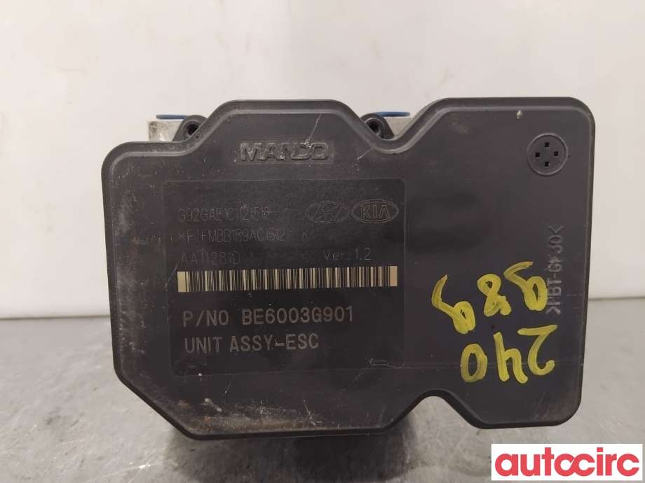 ABS sentral til Kia Rio 2011-2017 Type III  (KIA|589201W500|BE6003G901|58920-1W500)