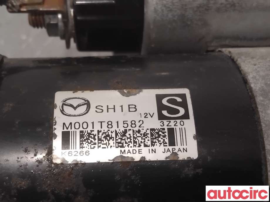 Starter diesel til Mazda CX-5 2012-2017 (Type I)  (MAZDA|SH1B-18-400|M001T81582|SH1B)