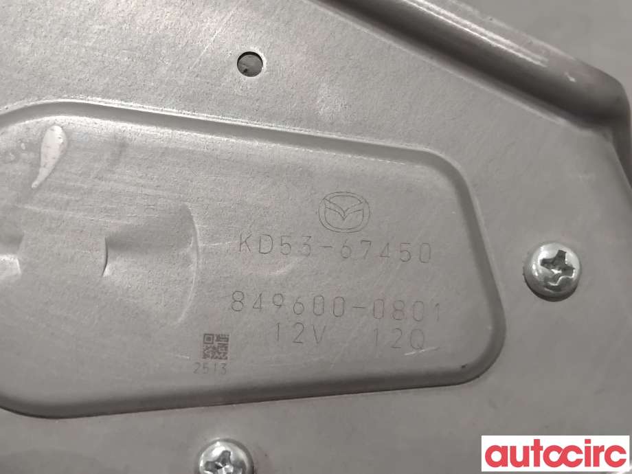 Viskermotor bakrute til Mazda CX-5 2012-2017 (Type I)  (MAZDA|KD53-67-450|849600-0801|KD53-67450)