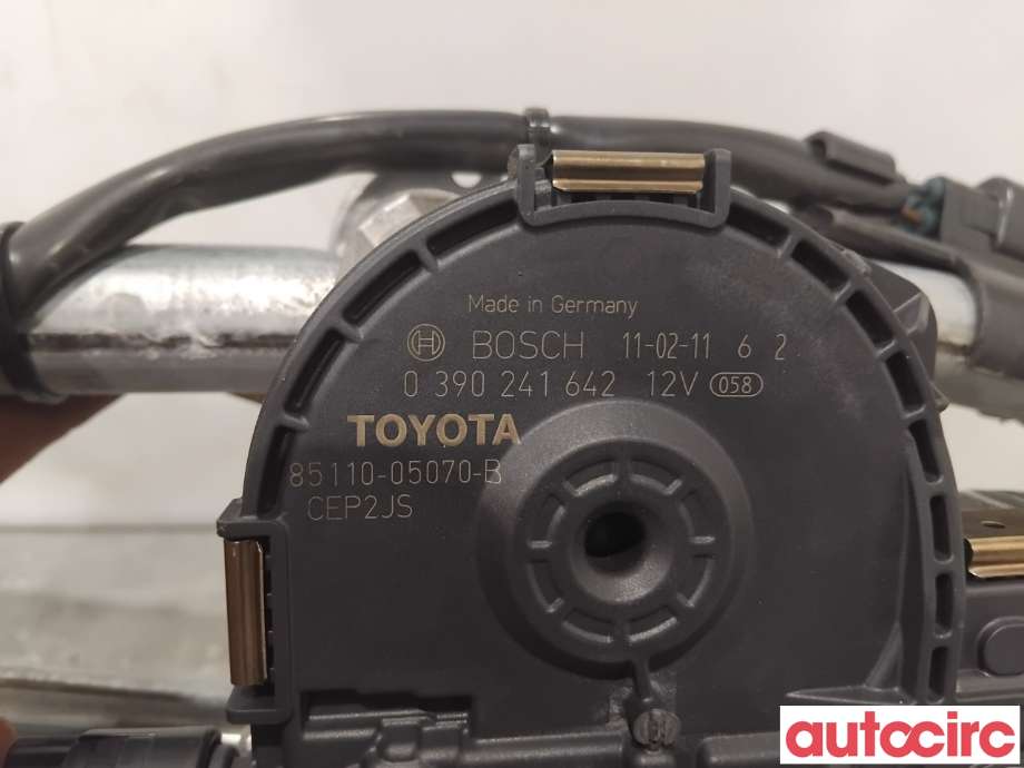 Viskermotor frontrute til Toyota Avensis 2009-2015 (Type III, Fase 1)  (TOYOTA|8501005080|0390241642|85110-05070)