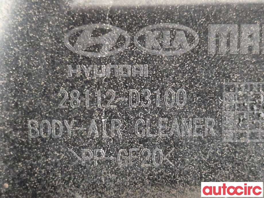 Luftfilterboks til Hyundai Tucson 2015-2020 (HYUNDAI|28110D3100|28112D3100|28112-D3100)