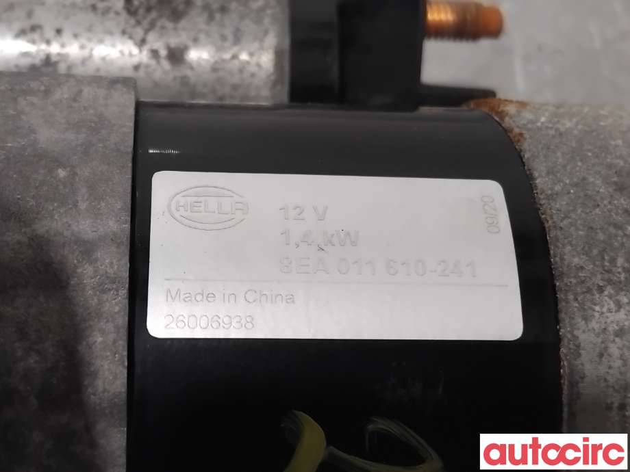 Starter diesel til Renault Kangoo 2008-2021 (Type II) (RENAULT|7711135334|8EA011610-241|)