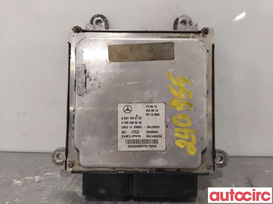 Styreenhet motor til Mercedes E-Klasse 2009-2013 (Fase 1) (W212) (W212) (MERCEDES|A6511500126|28208056)