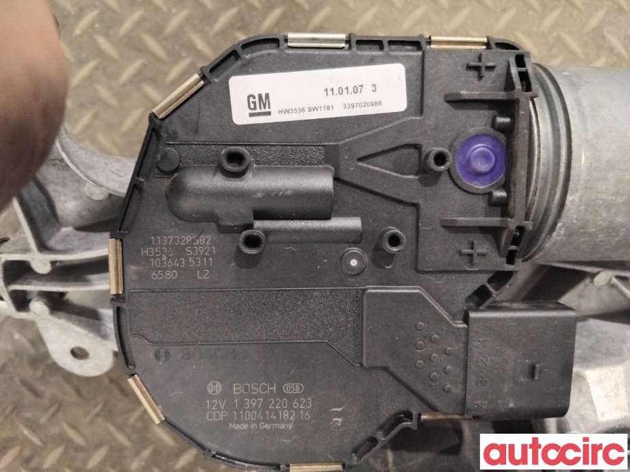 Viskermotor frontrute til Opel Astra J 2010-2015  (OPEL|13262434|1397220623)
