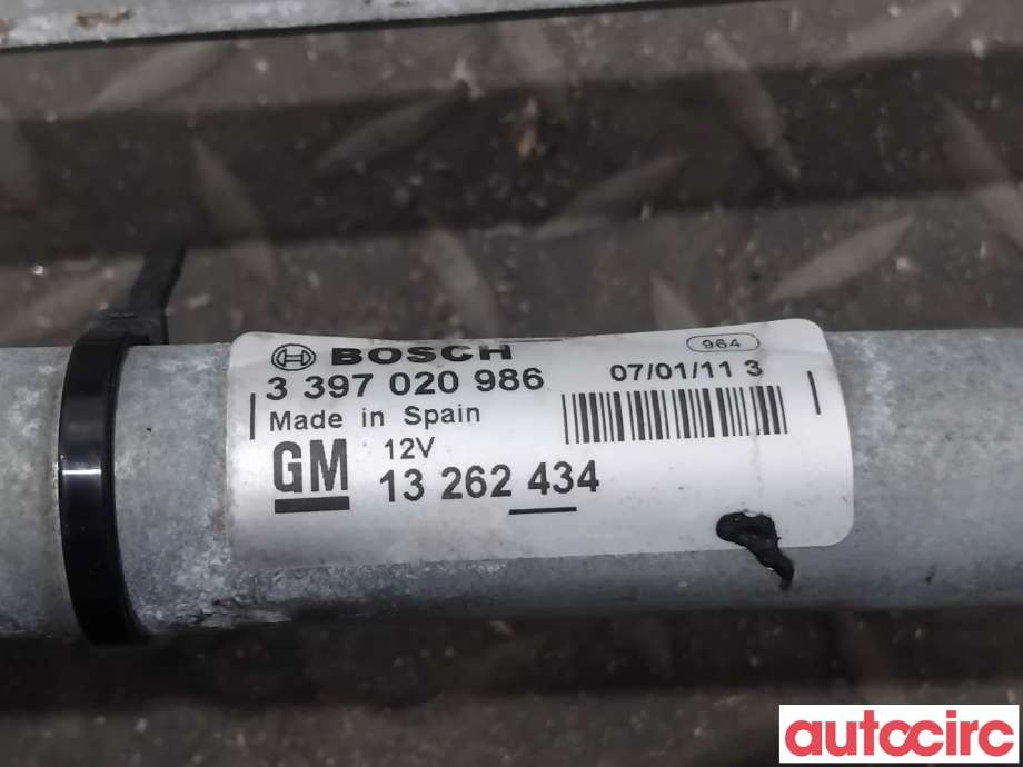 Viskermotor frontrute til Opel Astra J 2010-2015  (OPEL|13262434|1397220623)