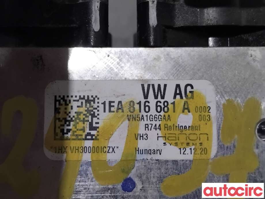 Varmeapparat diverse til VW ID.4 2020-->>  (VOLKSWAGEN ID4|1EA816681A||1EA816681D)