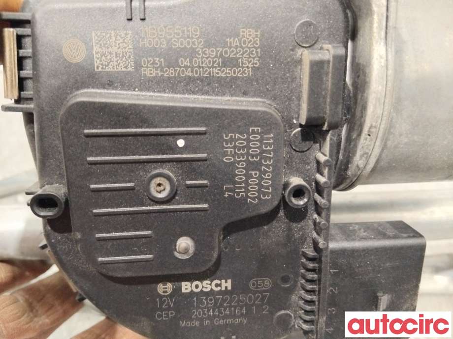 Viskermotor frontrute til VW ID.4 2020-->>  (VOLKSWAGEN ID4|11B955023|1397225027|11B955023A)