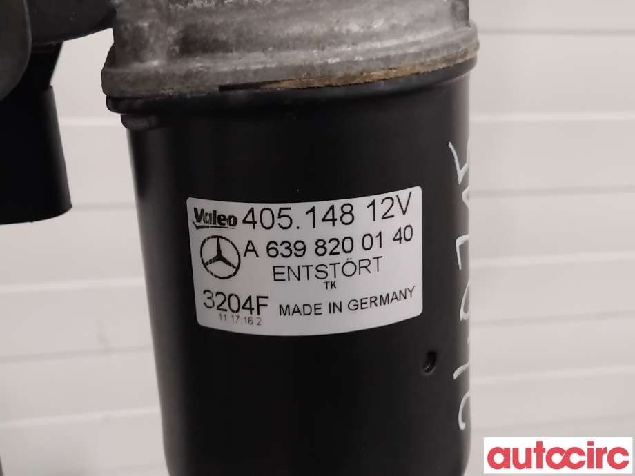 Viskermotor frontrute til Mercedes Vito/Viano 2010-2014 (Fase 2) (W639) (W639) (MERCEDES|A6398200140|405148)