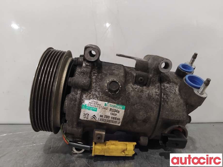 Aircondition kompressor til Peugeot Partner 2008-2015 (Type II, Fase 1)  (PEUGEOT|648701|SD6C121363|1671553680)