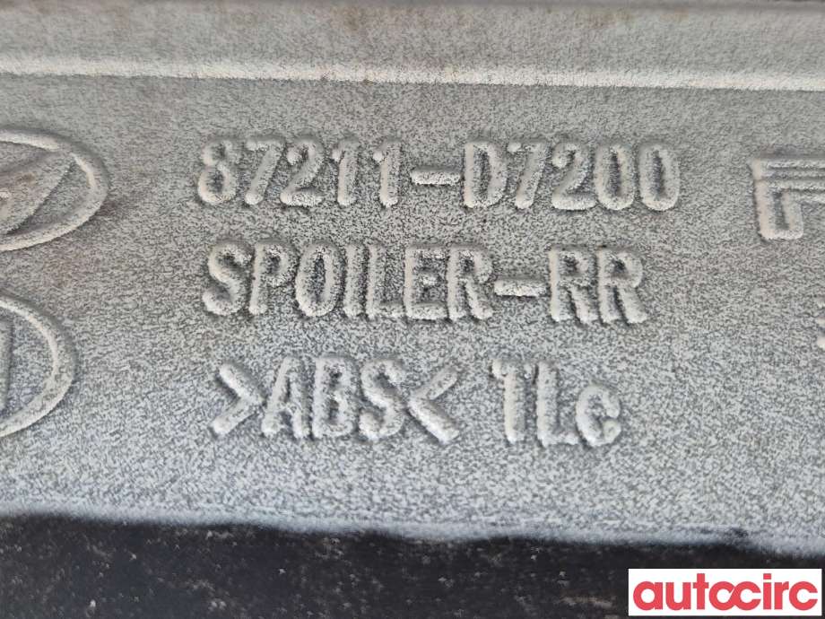 Spoiler bakluke til Hyundai Tucson 2015-2020 (HYUNDAI|87211D7200|)