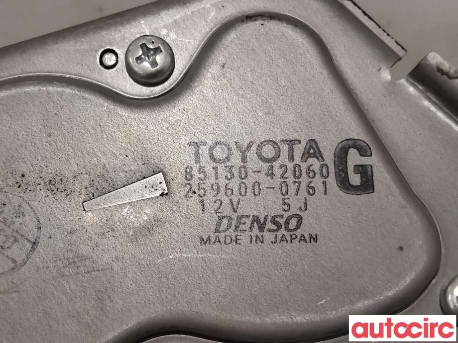 Viskermotor bakrute til Toyota RAV4 2006-2009 (Type III, Fase 1)  (TOYOTA|8513042060|259600-0761|85130-42060)