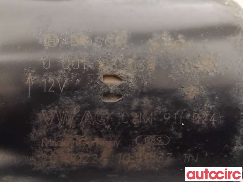Starter diesel til VW Golf VI 2008-2012  (VOLKSWAGEN|02M911024X|0001123038|02M911024)