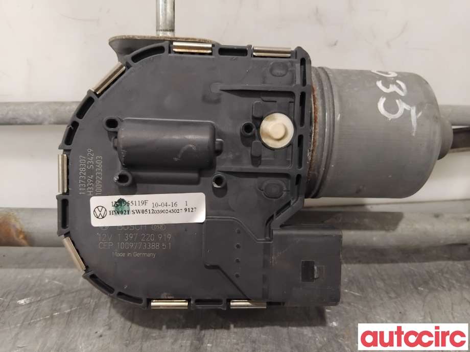 Viskermotor frontrute til VW Golf VI 2008-2012  (VOLKSWAGEN|1Q1955119B|1397220919|1Q1955119C)