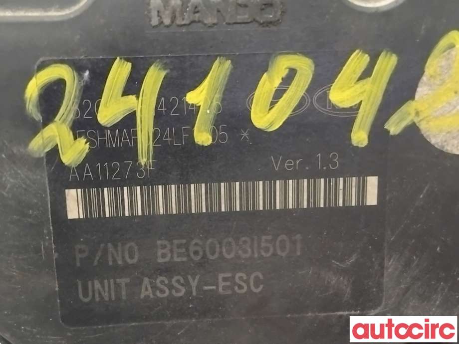 ABS sentral til Hyundai i40 2012-2017  (HYUNDAI|589203Z500|BE6003I501|58920-3Z500)