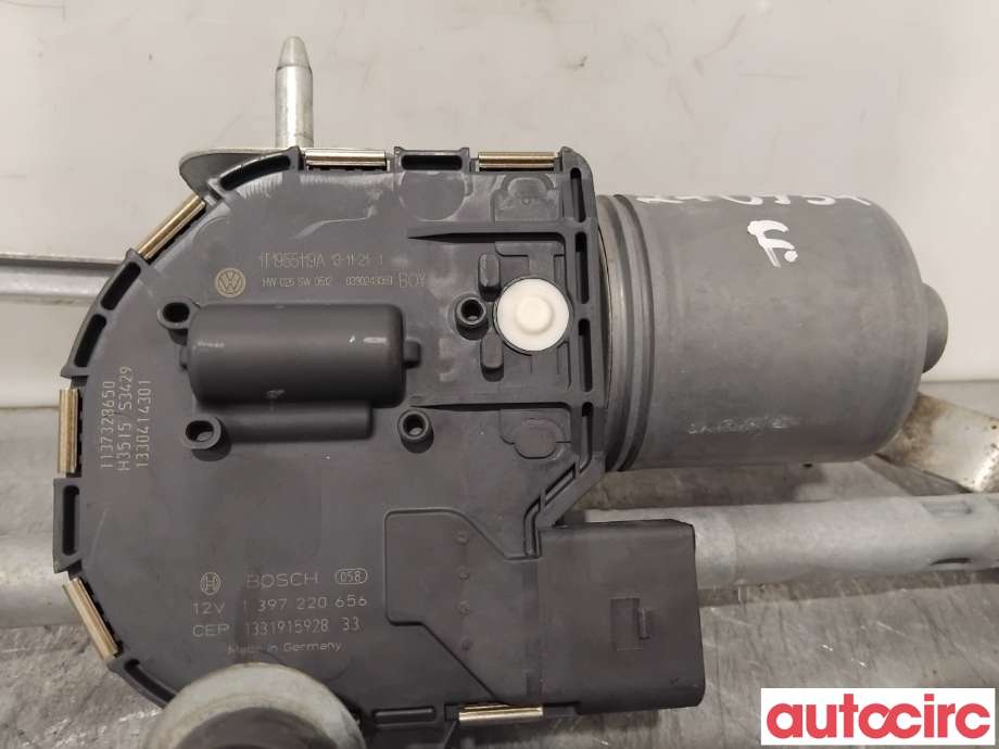 Viskermotor frontrute til VW Caddy 2010-2015 (Type III, Fase 2)  (VOLKSWAGEN|1T1955023A|1397220656|2K1955023J)