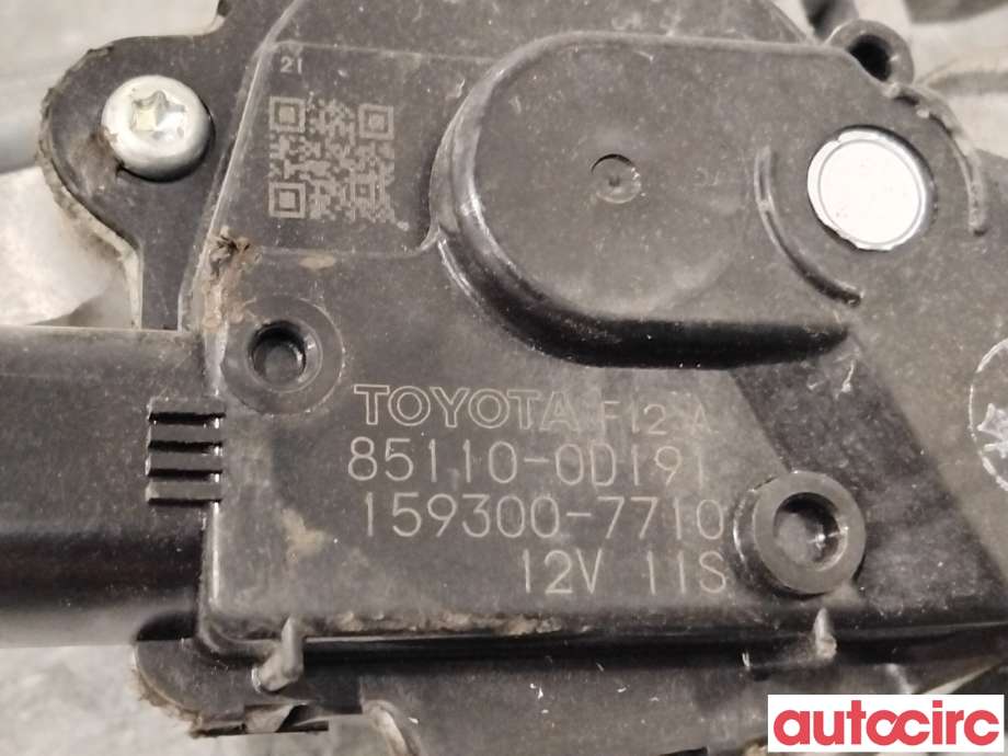 Viskermotor frontrute til Toyota Yaris 2014-2020 (Type III, Fase 2)  (TOYOTA|851100D191|159300-7710|85110-0D191)