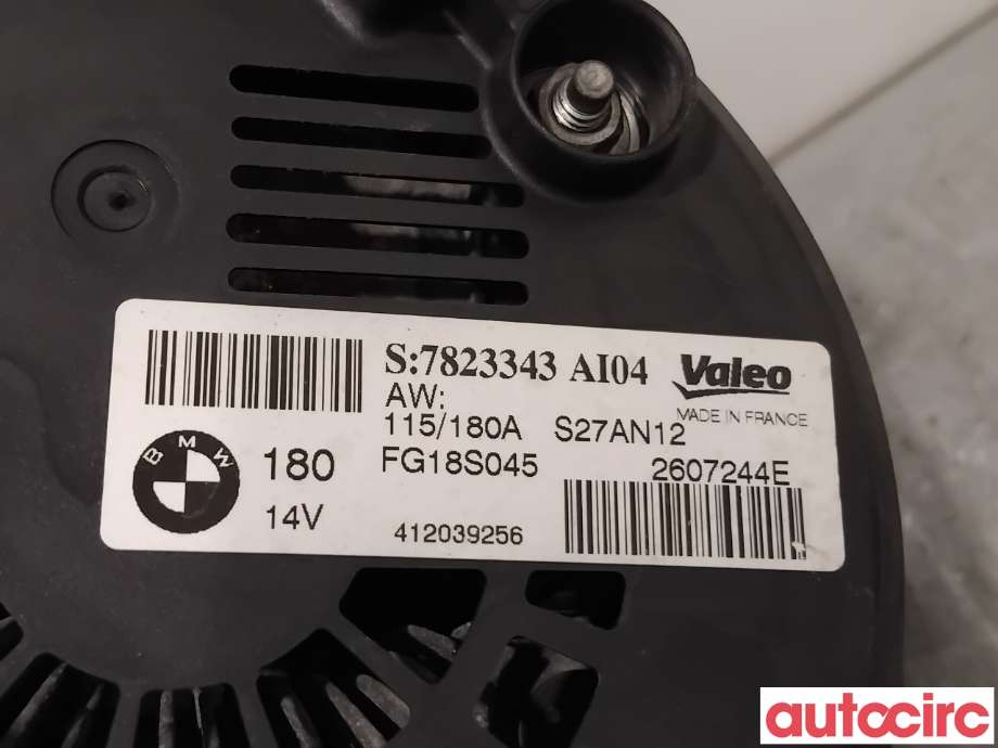 Dynamo til BMW 3-Serie 2012-2018 (F30/F31/F34) (F30/F31/F34) (BMW|12318578608|FG18S045|7823343)