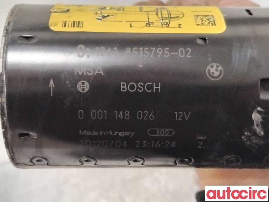 Starter diesel til BMW 3-Serie 2012-2018 (F30/F31/F34) (F30/F31/F34) (BMW|12418571905|0001148026|12418515795)