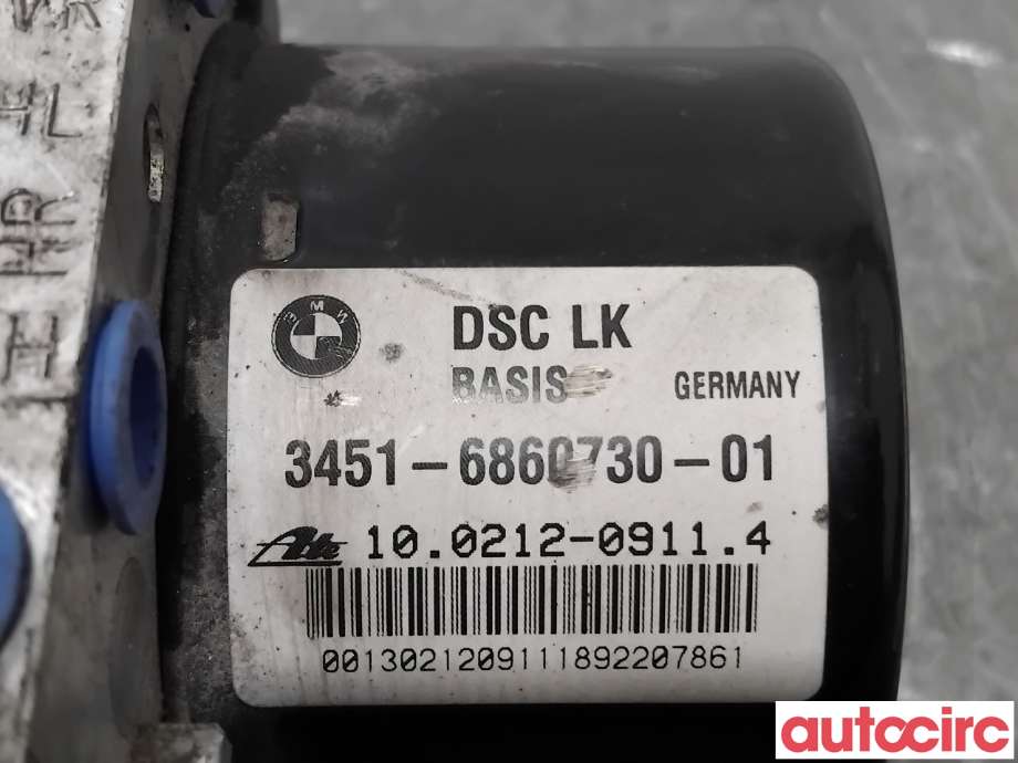 ABS sentral til BMW 3-Serie 2012-2018 (F30/F31/F34) (F30/F31/F34) (BMW|34512460453|100212-09114|6860731)