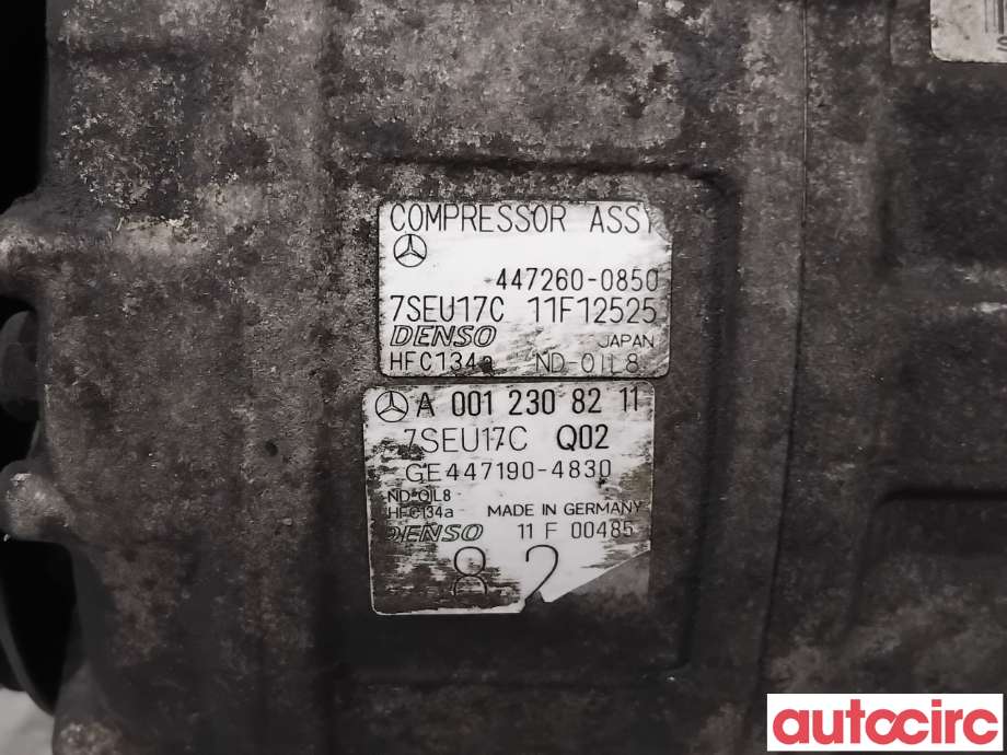 Aircondition kompressor til Mercedes ML 2005-2011 (W164) (W164) (MERCEDES|A0022305211|447190-4830|A0012308211)